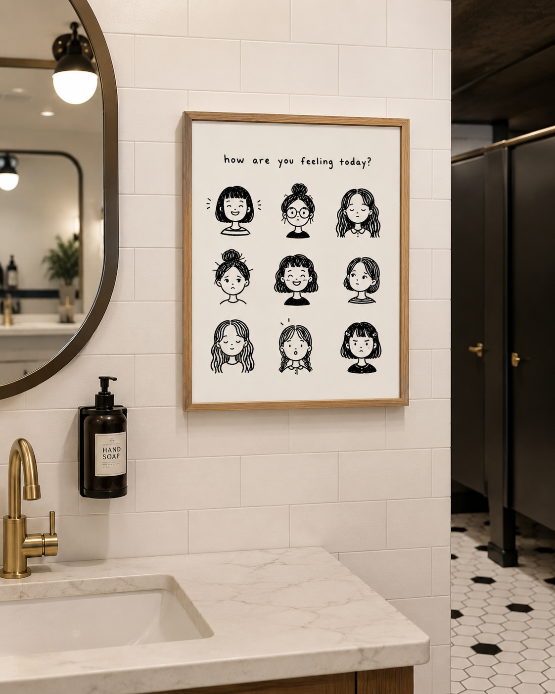 How Are You Feeling Today? Digital Wall Art Print