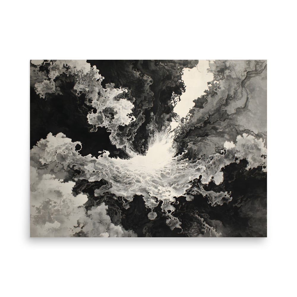 Printful production mockup - Quiet Impact I Poster