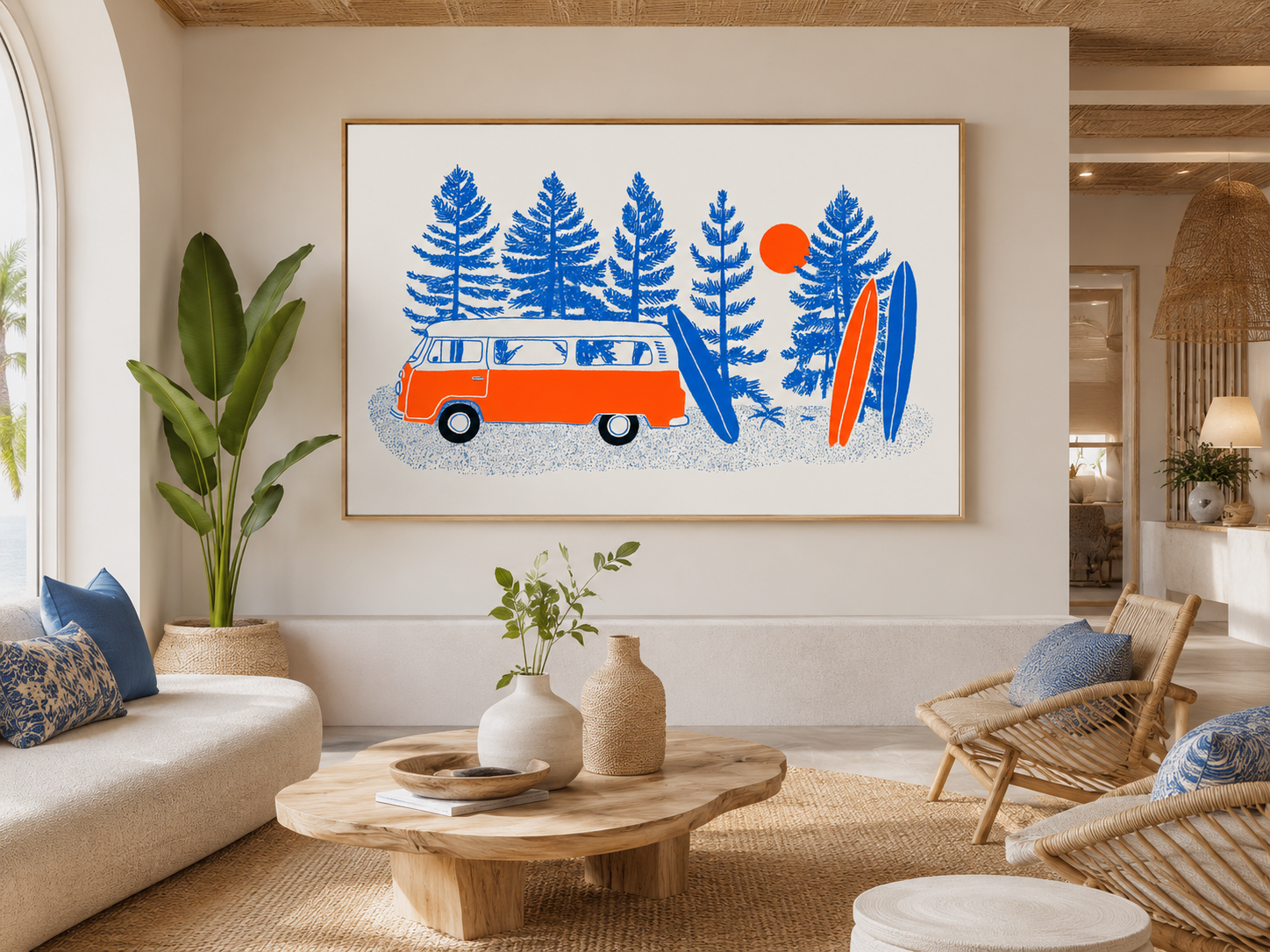 Hotel Lobby Art, Murals, Rugs & Hospitality Decor