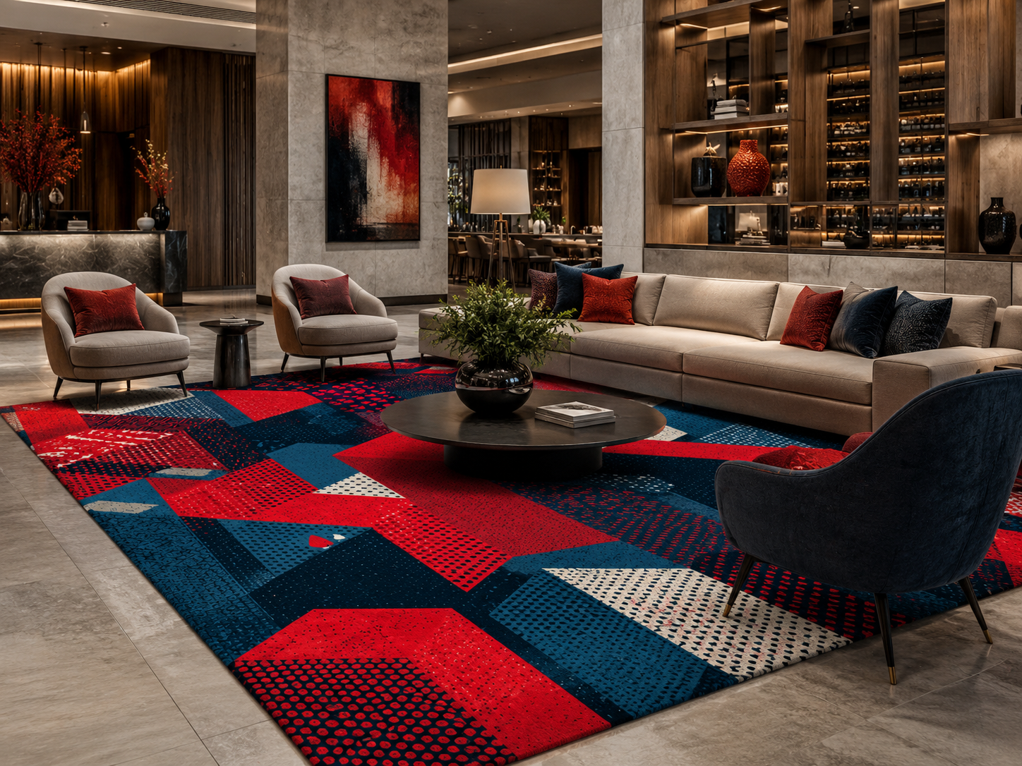 Office Wall Art, Rugs & Custom Workspace Decor